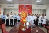 Phường Bình Dương thăm, chúc mừng các đơn vị y tế nhân Ngày Thầy thuốc Việt Nam