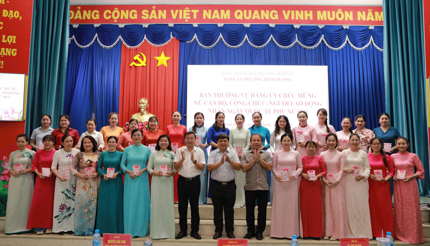 Lan tỏa niềm vui Ngày Quốc tế Phụ nữ 08/3 tại phường Bình Dương
